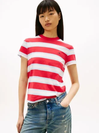 Tommy Jeans レギュラーフィット ストライプTシャツ