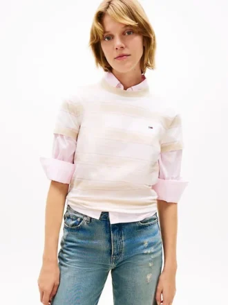 Tommy Jeans レギュラーフィット ストライプTシャツ