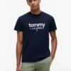 Tommy Jeans ロゴ スリムフィット Tシャツ Tommy Jeans ロゴ スリムフィット Tシャツ