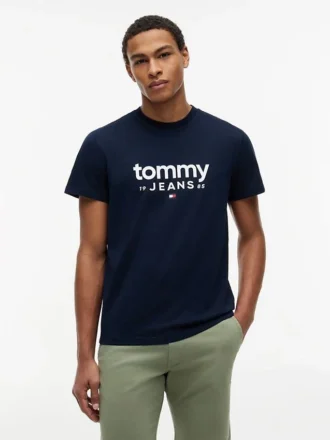 Tommy Jeans ロゴ スリムフィット Tシャツ