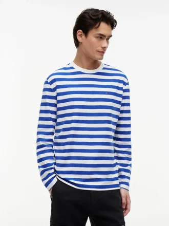 Tommy Jeans ロングスリーブ ストライプTシャツ