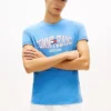 Tommy Jeans ウェービー・フラッグ・ロゴ Tシャツ