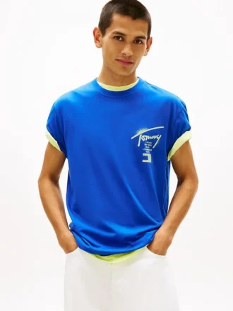 Tommy Jeans スプレーペイントロゴ Tシャツ