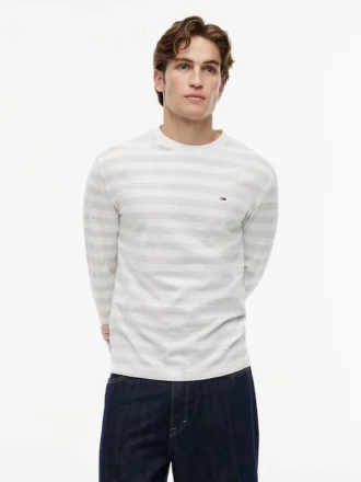 Tommy Jeans ロングスリーブ ストライプTシャツ