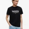 Tommy Jeans ロゴ スリムフィット Tシャツ Tommy Jeans ロゴ スリムフィット Tシャツ