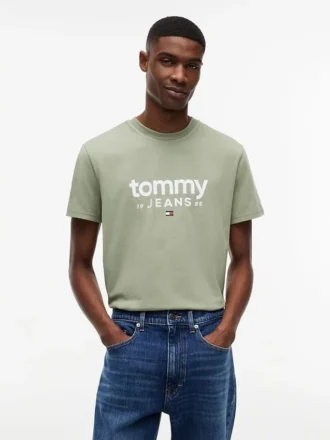 Tommy Jeans ロゴ スリムフィット Tシャツ