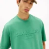 Tommy Jeans ディストレスド・ロゴTシャツ