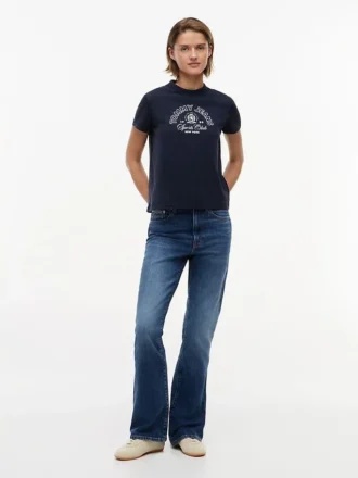 Tommy Jeans スポーツクラブ ロゴ Tシャツ