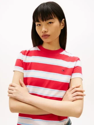 Tommy Jeans レギュラーフィット ストライプTシャツ