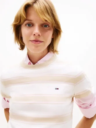 Tommy Jeans レギュラーフィット ストライプTシャツ