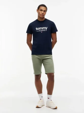 Tommy Jeans ロゴ スリムフィット Tシャツ