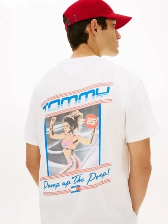 Tommy Jeans フィットネス グラフィック Tシャツ