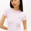 Tommy Jeans レタストリムTシャツ Tommy Jeans レタストリムTシャツ