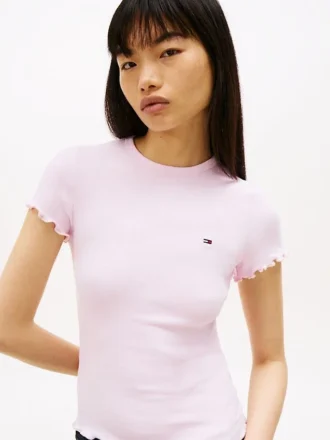 Tommy Jeans レタストリムTシャツ