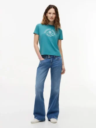 Tommy Jeans スポーツクラブ ロゴ Tシャツ