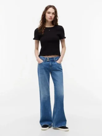 Tommy Jeans スリムフィット シャーリングTシャツ