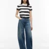 Tommy Jeans ラグビーストライプ Tシャツ