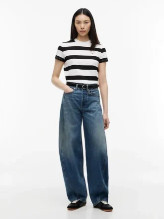 Tommy Jeans ラグビーストライプ Tシャツ