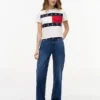 Tommy Jeans ビッグ・フラッグ・ロゴ Tシャツ Tommy Jeans ビッグ・フラッグ・ロゴ Tシャツ