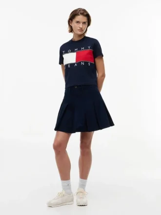 Tommy Jeans ビッグ・フラッグ・ロゴ Tシャツ
