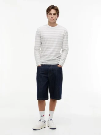 Tommy Jeans ロングスリーブ ストライプTシャツ