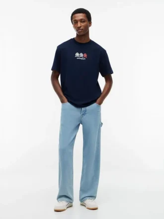 Tommy Jeans マルチクレスト ロゴ Tシャツ