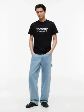 Tommy Jeans ロゴ スリムフィット Tシャツ