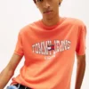 Tommy Jeans ウェービー・フラッグ・ロゴ Tシャツ Tommy Jeans ウェービー・フラッグ・ロゴ Tシャツ