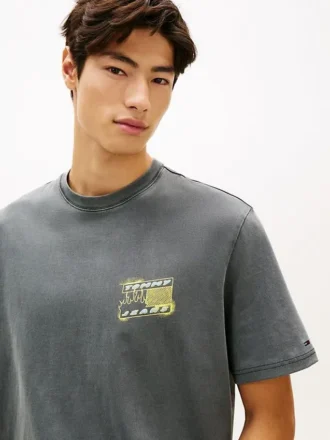 Tommy Jeans スプレーペイント・バブル Tシャツ