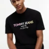 Tommy Jeans グラデーションロゴTシャツ Tommy Jeans グラデーションロゴTシャツ