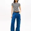 Tommy Jeans レタストリムTシャツ Tommy Jeans レタストリムTシャツ