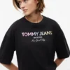 Tommy Jeans クリスタルロゴTシャツ Tommy Jeans クリスタルロゴTシャツ