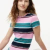 Tommy Jeans スリムストレッチリブTシャツ Tommy Jeans スリムストレッチリブTシャツ