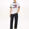 Tommy Jeans ウェイビー・フラッグ・リンガーTシャツ