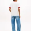 Tommy Jeans ウェービー・フラッグ・リンガーTシャツ