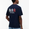 Tommy Jeans マルチクレスト ロゴ Tシャツ Tommy Jeans マルチクレスト ロゴ Tシャツ