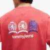 Tommy Jeans マルチクレスト ロゴ Tシャツ Tommy Jeans マルチクレスト ロゴ Tシャツ