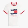 Tommy Jeans ウェービー・フラッグ・リンガーTシャツ