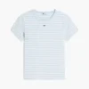 Tommy Jeans スリムストレッチリブTシャツ Tommy Jeans スリムストレッチリブTシャツ