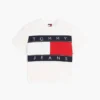 Tommy Jeans ビッグ・フラッグ・ロゴ Tシャツ Tommy Jeans ビッグ・フラッグ・ロゴ Tシャツ