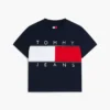 Tommy Jeans ビッグ・フラッグ・ロゴ Tシャツ Tommy Jeans ビッグ・フラッグ・ロゴ Tシャツ