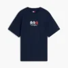 Tommy Jeans マルチクレスト ロゴ Tシャツ Tommy Jeans マルチクレスト ロゴ Tシャツ