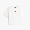 Tommy Jeans バッジ ボクシー Tシャツ
