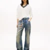 Tommy Jeans リラックスフィット Vネックセーター Tommy Jeans リラックスフィット Vネックセーター