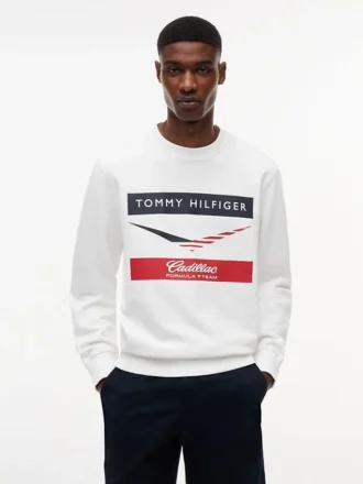 Tommy x Cadillac F1® Team シェブロン スウェットシャツ