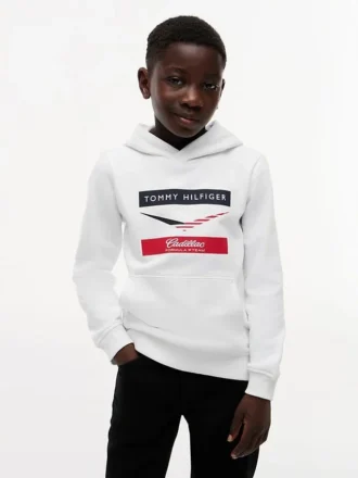 キッズ用 Tommy x Cadillac F1® Team シェブロン フーディー