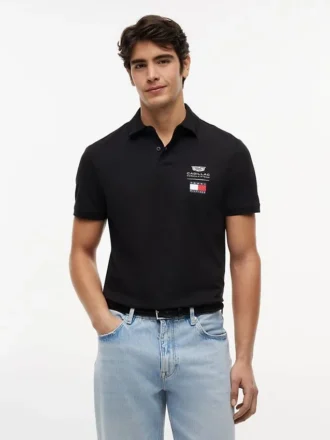 Tommy x Cadillac F1® Team ロゴ ポロシャツ