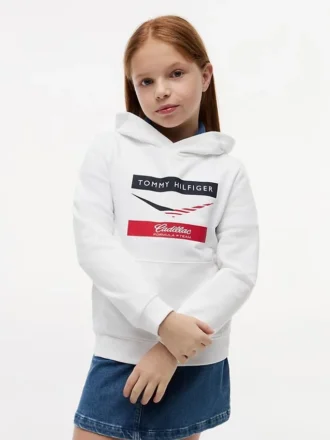 キッズ用 Tommy x Cadillac F1® Team シェブロン フーディー