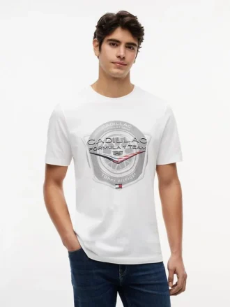 Tommy x Cadillac F1® Team タイヤ Tシャツ Tommy x Cadillac F1® Team タイヤ Tシャツ