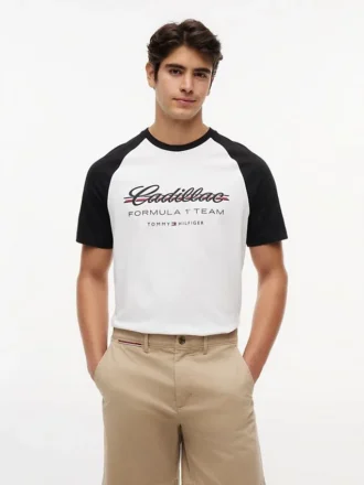Tommy x Cadillac F1® Team ラグランTシャツ
